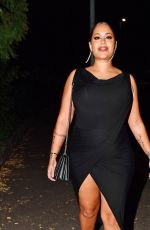 MALIN ANDERSSON Celebrates Her 29th Birthday with a Friend in London 10/23/2021