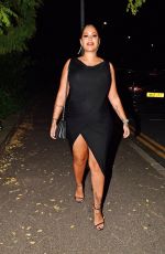 MALIN ANDERSSON Celebrates Her 29th Birthday with a Friend in London 10/23/2021