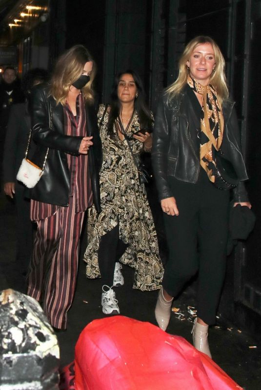 MARGOT ROBBIE and SOFIA BOUTELLA at Windmill in London 10/28/2021