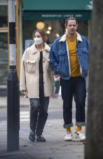 MARGOT ROBBIE and Tom Ackerley Out in London 10/26/2021