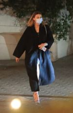 MARGOT ROBBIE Leaves Sunset Tower Hotel in West Hollywood 10/12/2021