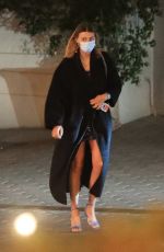MARGOT ROBBIE Leaves Sunset Tower Hotel in West Hollywood 10/12/2021
