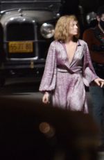 MARGOT ROBBIE on the Set of Babylon in Los Angeles 10/05/2021