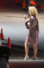 MARGOT ROBBIE on the Set of Babylon in Los Angeles 10/05/2021