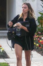 MARGOT ROBBIE Out and About in Los Angeles 10/07/2021