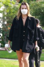 MARGOT ROBBIE Out for Coffee in Los Angeles 10/07/2021