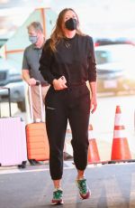 MARIA SHARAPOVA at LAX Airport in Los Angeles 10/12/2021