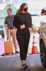 MARIA SHARAPOVA at LAX Airport in Los Angeles 10/12/2021