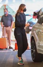 MARIA SHARAPOVA at LAX Airport in Los Angeles 10/12/2021