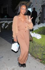 MARSAI MARTIN Leaves Lori Harvey