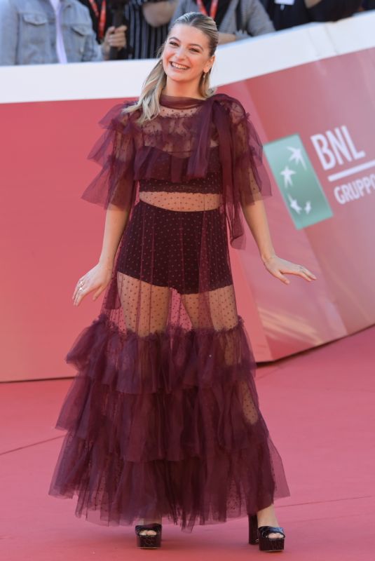 MARTA LOSITO at Anni da Cane Premiere at Rome Film Fest 10/19/2021