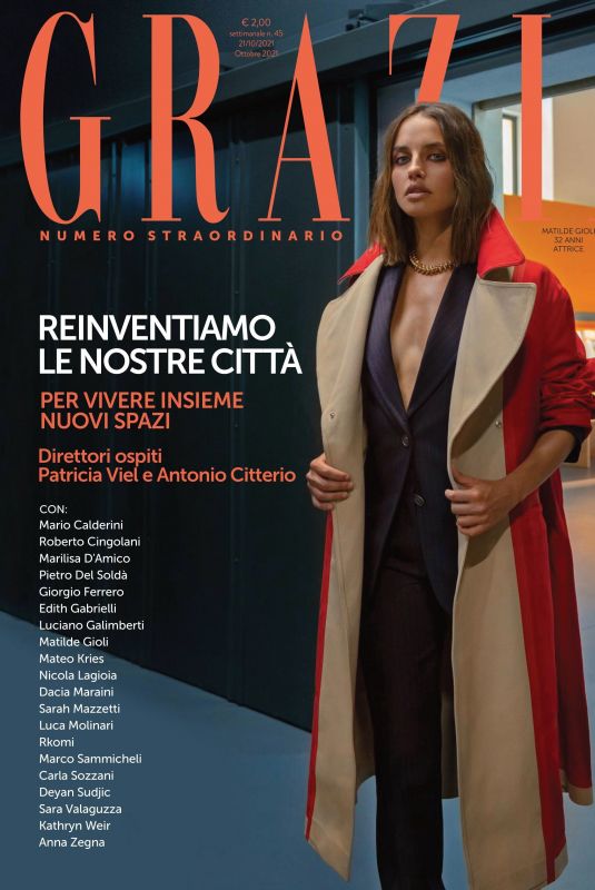 MATILDE GIOLI in Grazia Magazine, Italy October 2021