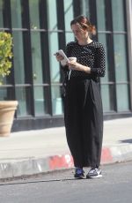 MAUDE APATOW Out Shopping on Melrose Place in West Hollywood 10/15/2021