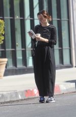 MAUDE APATOW Out Shopping on Melrose Place in West Hollywood 10/15/2021