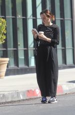 MAUDE APATOW Out Shopping on Melrose Place in West Hollywood 10/15/2021