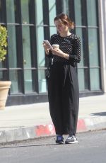 MAUDE APATOW Out Shopping on Melrose Place in West Hollywood 10/15/2021