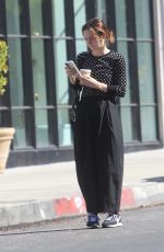MAUDE APATOW Out Shopping on Melrose Place in West Hollywood 10/15/2021