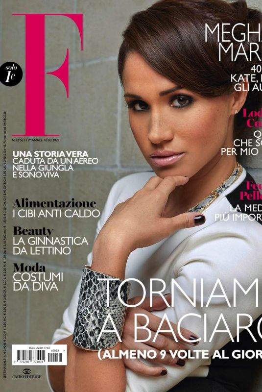 MEGHAN MARKLE in F Magazine, Italy August 2021