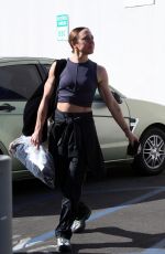 MELANIE CHISHOL Leaves Dance Studio in Los Angeles 10/15/2021