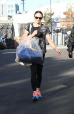 MELANIE CHISHOLM Arrives at Dance Studio in Los Angeles 10/16/2021