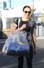 MELANIE CHISHOLM Arrives at Dance Studio in Los Angeles 10/16/2021