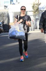 MELANIE CHISHOLM Arrives at Dance Studio in Los Angeles 10/16/2021