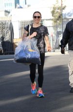 MELANIE CHISHOLM Arrives at Dance Studio in Los Angeles 10/16/2021