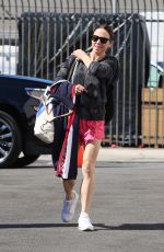 MELANIE CHISHOLM Arrives at Dancing With the Stars Practice in Los Angeles 10/10/2021