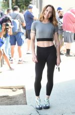 MELANIE CHISHOLM at Dancing with the Stars Rehearsals in Los Angeles 10/05/2021