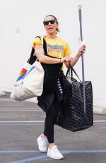 MELANIE CHISHOLM at Dancing with the Stars Rehearsals in Los Angeles 10/07/2021