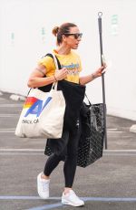 MELANIE CHISHOLM at Dancing with the Stars Rehearsals in Los Angeles 10/07/2021
