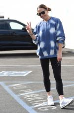 MELANIE CHISHOLM at Dancing with the Stars Rehearsals in Los Angeles 10/08/2021