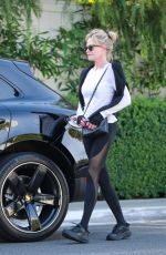 MELANIE GRIFFITH and EVA LONGORIA at San Vicente Bungalows in West Hollywood 10/21/2021