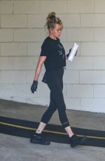 MELANIE GRIFFITH Leaves a Gym in Los Angeles 10/27/2021