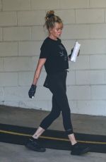 MELANIE GRIFFITH Leaves a Gym in Los Angeles 10/27/2021