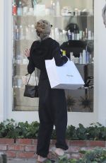 MELANIE GRIFFITH on the Set of a Commercial in West Hollywood 10/20/2021