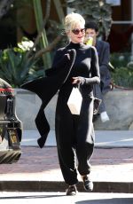 MELANIE GRIFFITH on the Set of a Commercial in West Hollywood 10/20/2021