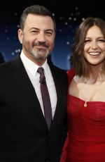 MELISSA BENOIST at Jimmy Kimmel Live in Los Angeles 10/05/2021