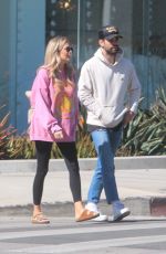 MELISSA ORDWAY and Justin Gaston Out for Lunch in Hollywood 10/12/2021