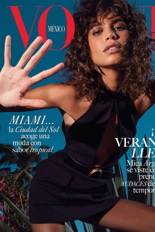 MICA ARGANARAZ for Vogue Magazine, Mexico June 2021