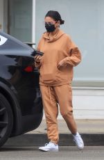 MILA KUNIS Arrives at a Salon in Beverly Hills 10/06/2021