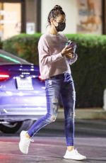 MILA KUNIS at a 3-Hour Spa Session in West Hollywood 10/28/2021