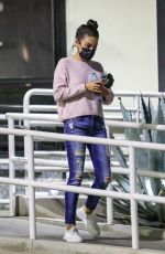 MILA KUNIS at a 3-Hour Spa Session in West Hollywood 10/28/2021