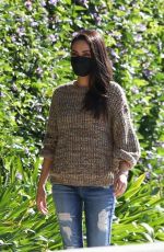 MILA KUNIS Out and About in Los Angeles 10/21/2021
