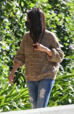 MILA KUNIS Out and About in Los Angeles 10/21/2021