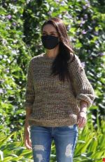 MILA KUNIS Out and About in Los Angeles 10/21/2021