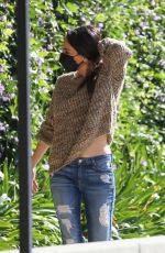 MILA KUNIS Out and About in Los Angeles 10/21/2021