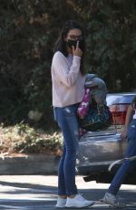 MILA KUNIS Out in Studio City 10/24/2021