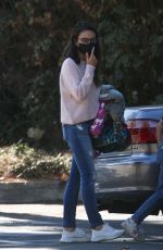 MILA KUNIS Out in Studio City 10/24/2021