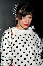 MILLA JOVOVICH at Brian Bowen Smith